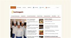Desktop Screenshot of kochmagazin.com